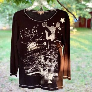 Blue Canyon Long Sleeve Football Shirt